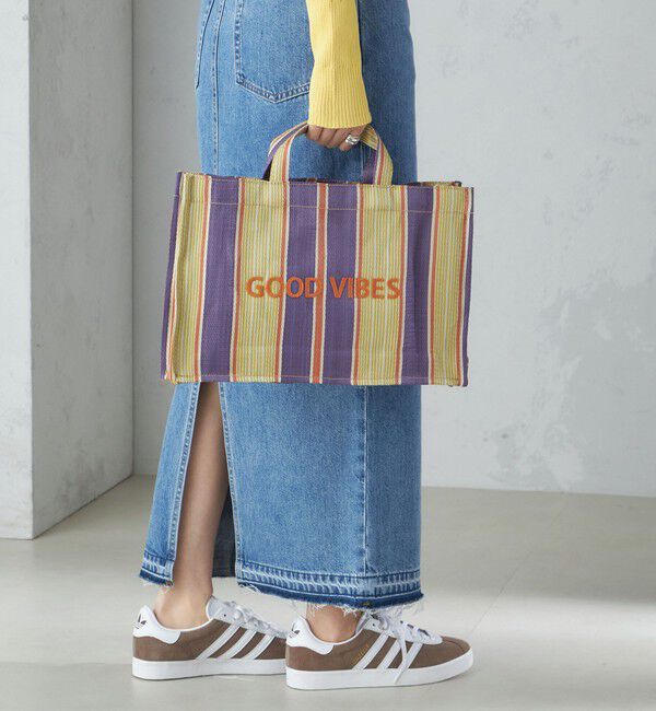 SHIPS for women「AVANI＆AMYRA ロゴ メッシュ バッグ S 」|トートバッグ|