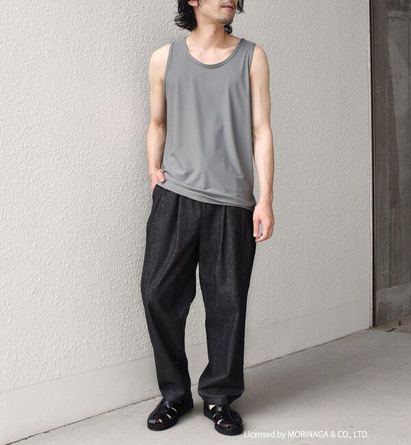 SHIPS Colors 「【SHIPS Colors別注】アイスボックス:〈接触冷感・吸水速乾〉タンクトップ◇」|タンクトップ|