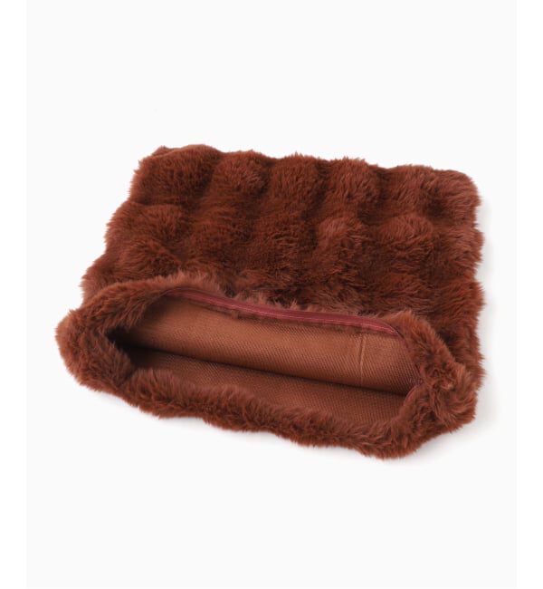 journal standard Furniture「《予約》FUR CUSHION　フェイクファー クッションカバー 45cm」|クッション・クッションカバー|