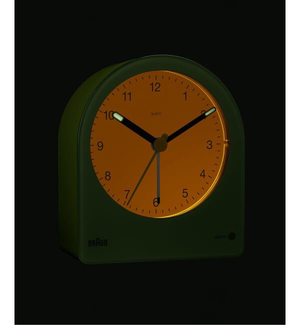HIROB「BRAUN ALARM CLOCK GREEN BC22GN」|クロック・置時計|