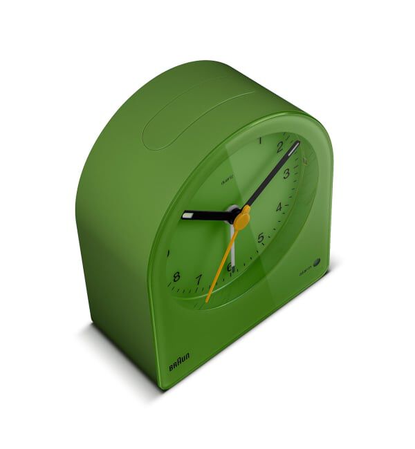 HIROB「BRAUN ALARM CLOCK GREEN BC22GN」|クロック・置時計|