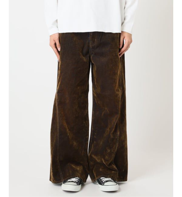 JOINT WORKS「≪予約≫NOCTO ARCHIVE/ノクト アーカイブ Cutting Flocky Wide Denim」|デニム|