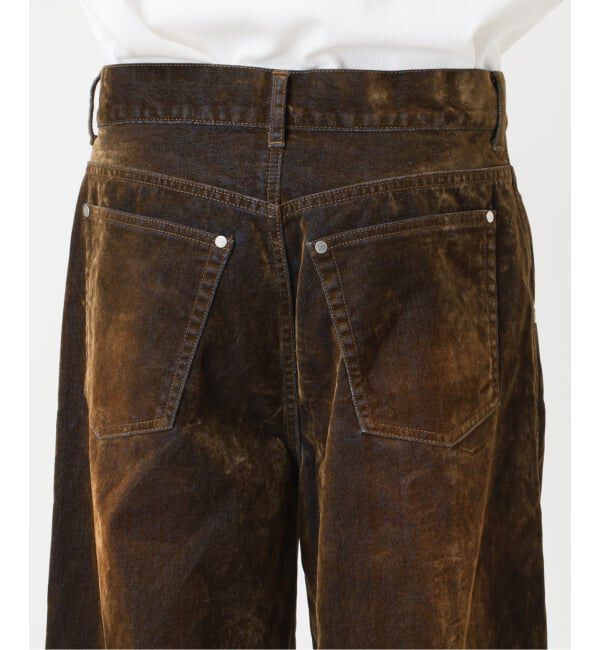 JOINT WORKS「≪予約≫NOCTO ARCHIVE/ノクト アーカイブ Cutting Flocky Wide Denim」|デニム|