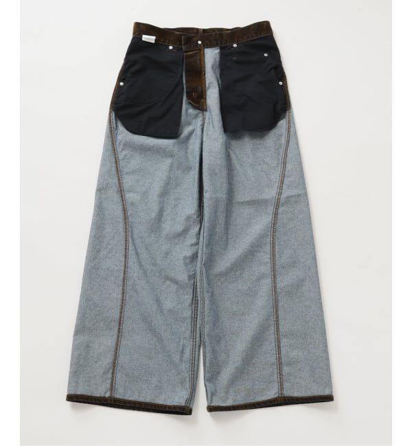 JOINT WORKS「≪予約≫NOCTO ARCHIVE/ノクト アーカイブ Cutting Flocky Wide Denim」|デニム|