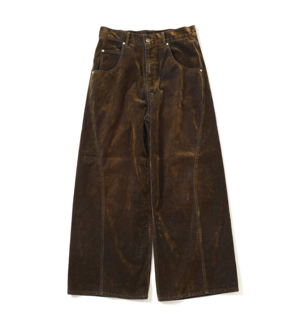 JOINT WORKS「≪予約≫NOCTO ARCHIVE/ノクト アーカイブ Cutting Flocky Wide Denim」|デニム|