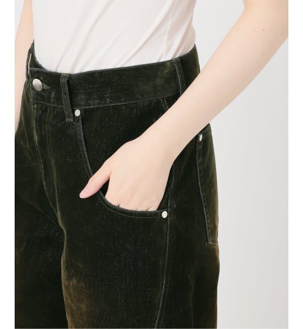 JOINT WORKS「≪予約≫NOCTO ARCHIVE/ノクト アーカイブ Cutting Flocky Wide Denim」|デニム|