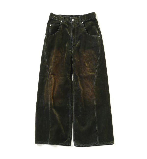 JOINT WORKS「≪予約≫NOCTO ARCHIVE/ノクト アーカイブ Cutting Flocky Wide Denim」|デニム|