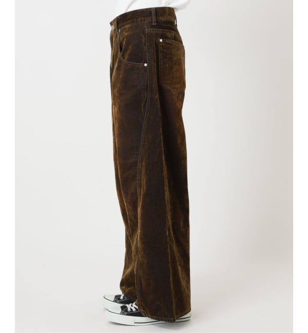 JOINT WORKS「≪予約≫NOCTO ARCHIVE/ノクト アーカイブ Cutting Flocky Wide Denim」|デニム|