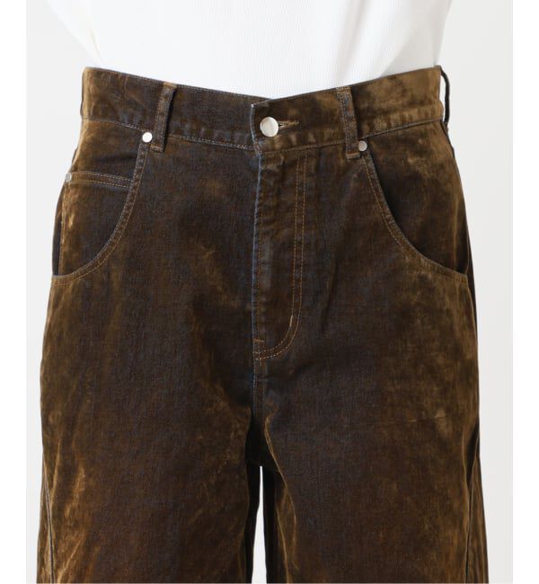 JOINT WORKS「≪予約≫NOCTO ARCHIVE/ノクト アーカイブ Cutting Flocky Wide Denim」|デニム|