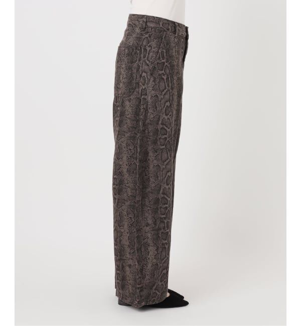 JOINT WORKS「≪予約≫アニマルパターン カーブ PANTS / J ANIMAL PATTERN CURVE PT」|デニム|