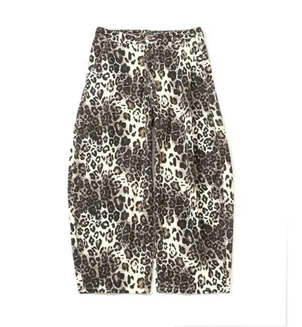JOINT WORKS「≪予約≫アニマルパターン カーブ PANTS / J ANIMAL PATTERN CURVE PT」|デニム|ナチュラル A
