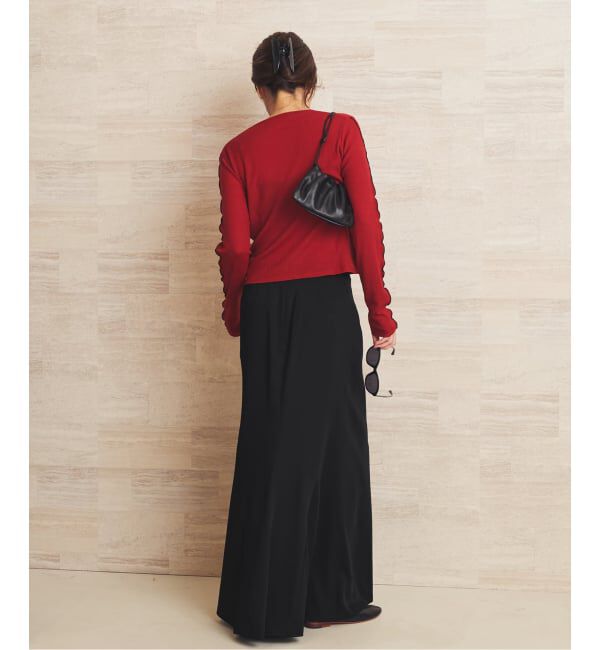 Plage「《予約》Stretch back flare スカート」|スカート|