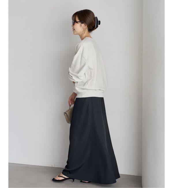 Plage「《予約》Stretch back flare スカート」|スカート|
