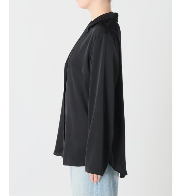 Plage「《予約》dull satin classic シャツ」|シャツ・ブラウス|
