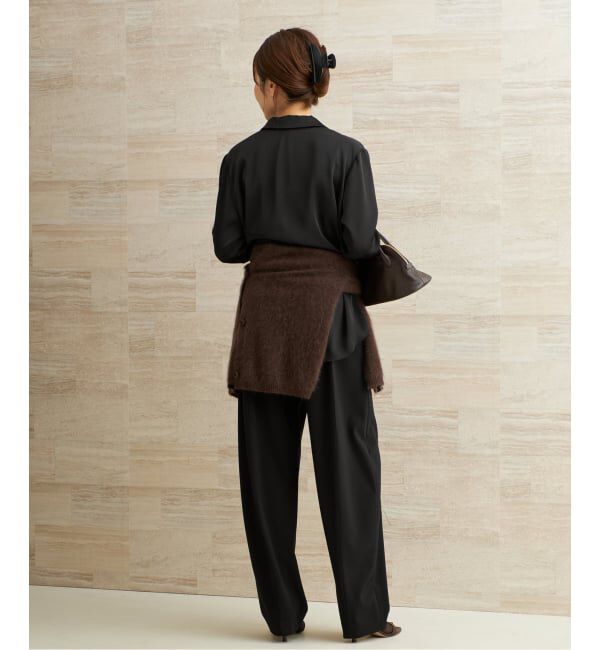 Plage「《予約》dull satin classic シャツ」|シャツ・ブラウス|