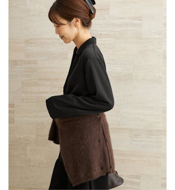 Plage「《予約》dull satin classic シャツ」|シャツ・ブラウス|