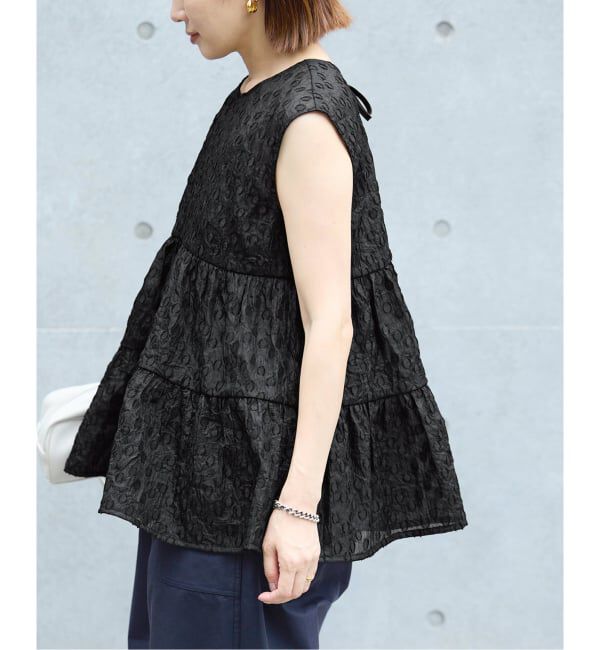 IENA「《追加》TORRAZZO DONNA/トラッゾドンナ ドットブラウス」|シャツ・ブラウス|