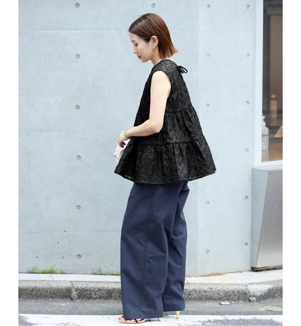 IENA「《追加》TORRAZZO DONNA/トラッゾドンナ ドットブラウス」|シャツ・ブラウス|