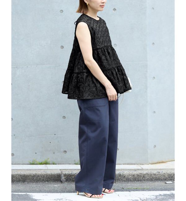 IENA「《追加》TORRAZZO DONNA/トラッゾドンナ ドットブラウス」|シャツ・ブラウス|
