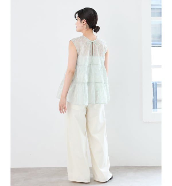 IENA「《追加》TORRAZZO DONNA/トラッゾドンナ ドットブラウス」|シャツ・ブラウス|