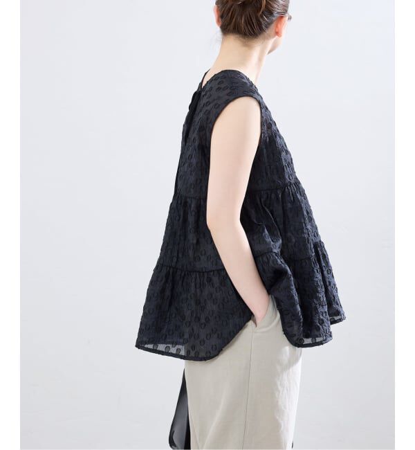 IENA「《追加》TORRAZZO DONNA/トラッゾドンナ ドットブラウス」|シャツ・ブラウス|