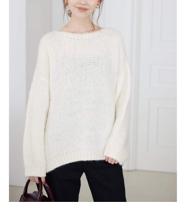 SLOBE IENA「《追加予約》TRICOTS JEAN MARC/トリコットジーンマルク SLOBE別注 PO KNIT」|ニット・セーター|