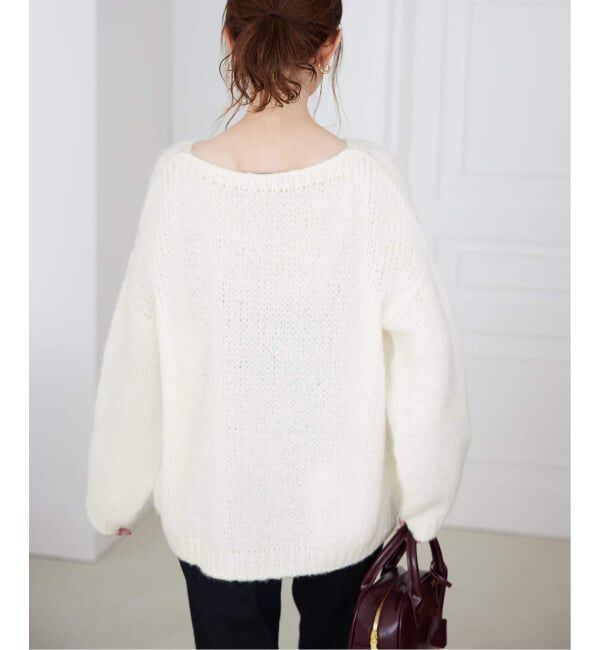 SLOBE IENA「《追加予約》TRICOTS JEAN MARC/トリコットジーンマルク SLOBE別注 PO KNIT」|ニット・セーター|