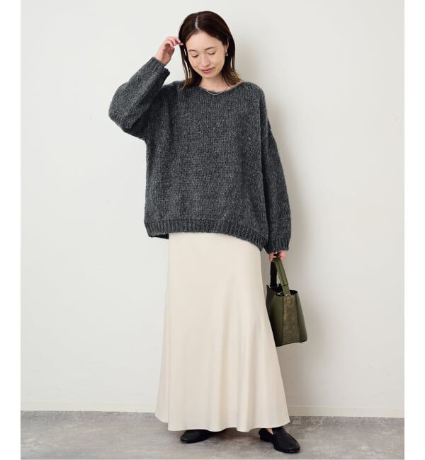 SLOBE IENA「《追加予約》TRICOTS JEAN MARC/トリコットジーンマルク SLOBE別注 PO KNIT」|ニット・セーター|