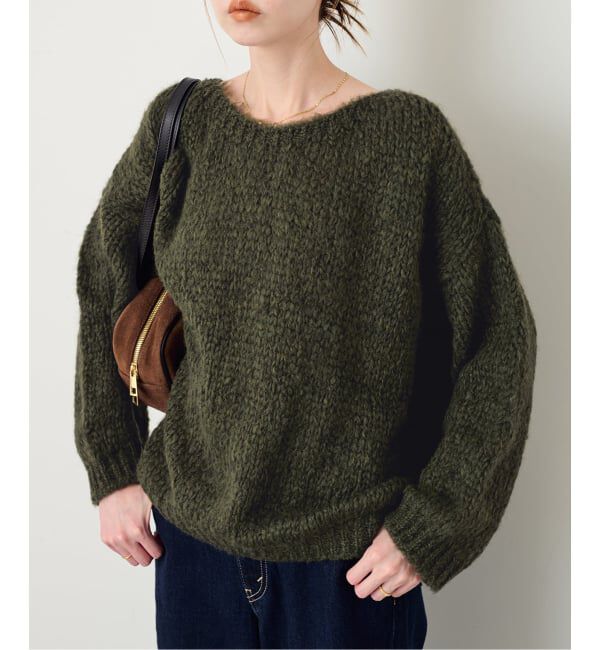 SLOBE IENA「《追加予約》TRICOTS JEAN MARC/トリコットジーンマルク SLOBE別注 PO KNIT」|ニット・セーター|