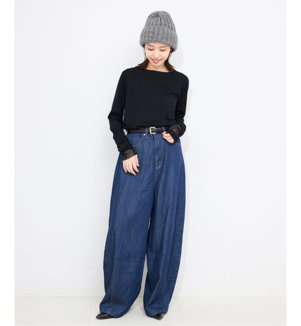 SLOBE IENA「《追加予約》Fratelli Talli/フラテリータリー MOHAIR KNIT CAP 3874」|ニット帽|