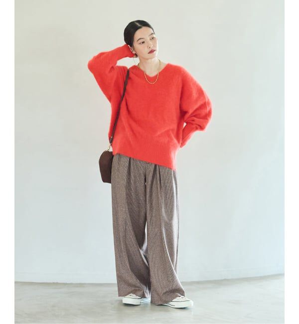 journal standard L'essage「《予約》千鳥チェックパンツ」|スラックス|