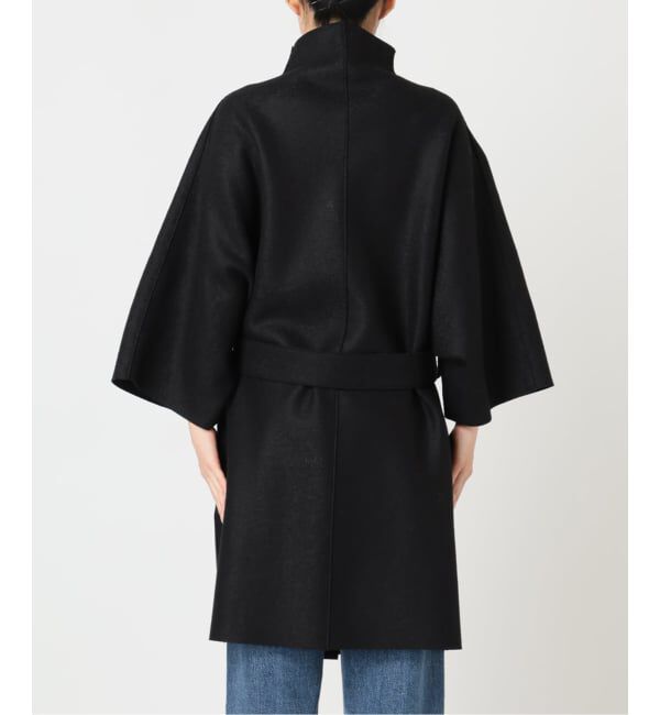 journal standard L'essage「《予約》HARRIS WHARF LONDON 別注 Women kimono mantle pressed wool コート」|その他|