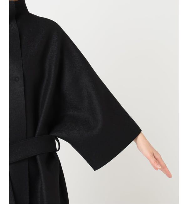journal standard L'essage「《予約》HARRIS WHARF LONDON 別注 Women kimono mantle pressed wool コート」|その他|