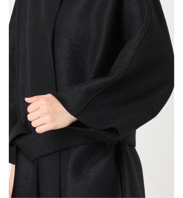journal standard L'essage「《予約》HARRIS WHARF LONDON 別注 Women kimono mantle pressed wool コート」|その他|