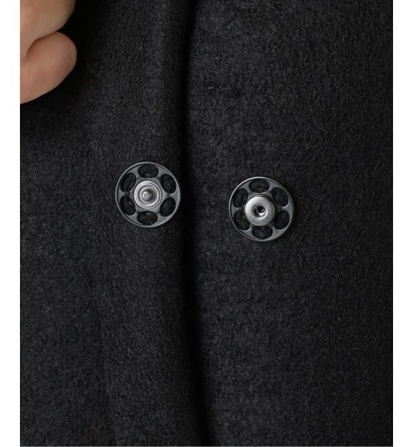 journal standard L'essage「《予約》HARRIS WHARF LONDON 別注 Women kimono mantle pressed wool コート」|その他|