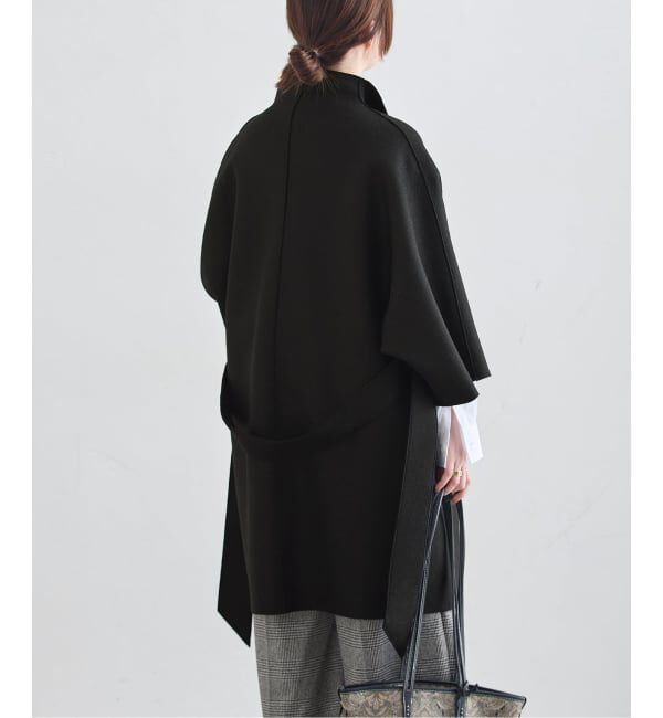 journal standard L'essage「《予約》HARRIS WHARF LONDON 別注 Women kimono mantle pressed wool コート」|その他|