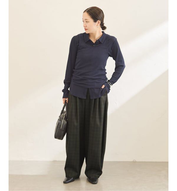 JOURNAL STANDARD「《予約》ウールライクストレッチスコクーンパンツ」|その他|