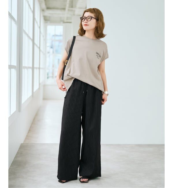 Spick and Span「《追加》upper hights/アッパーハイツ 別注BIG NO SLEEVE TEE*」|Tシャツ・カットソー|