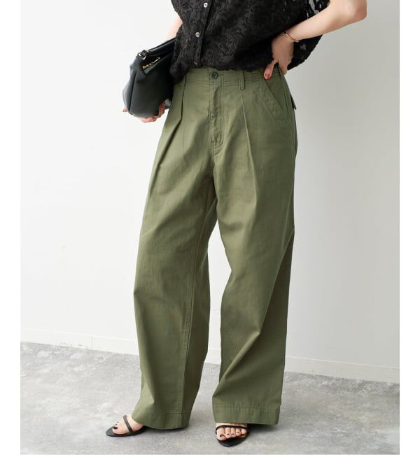 Spick and Span「ラチネバックイージーストレートパンツ」|その他|