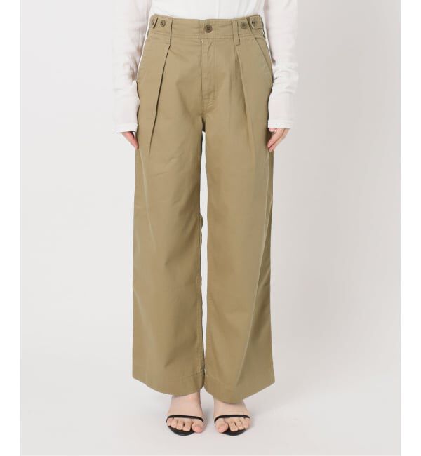 Spick and Span「ラチネバックイージーストレートパンツ」|その他|