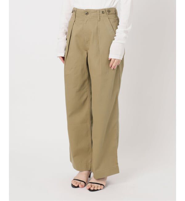 Spick and Span「ラチネバックイージーストレートパンツ」|その他|