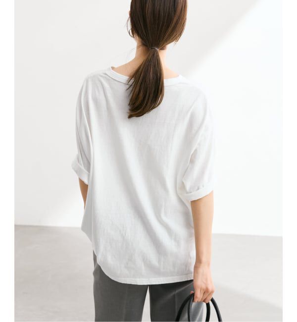 FRAMeWORK「≪WEB限定＋一部店舗 / 追加≫ラフィー天竺ネームロゴTEE 3」|Tシャツ・カットソー|