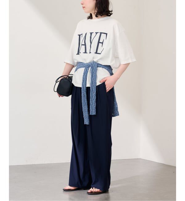 FRAMeWORK「≪WEB限定＋一部店舗 / 追加≫ラフィー天竺ネームロゴTEE 3」|Tシャツ・カットソー|