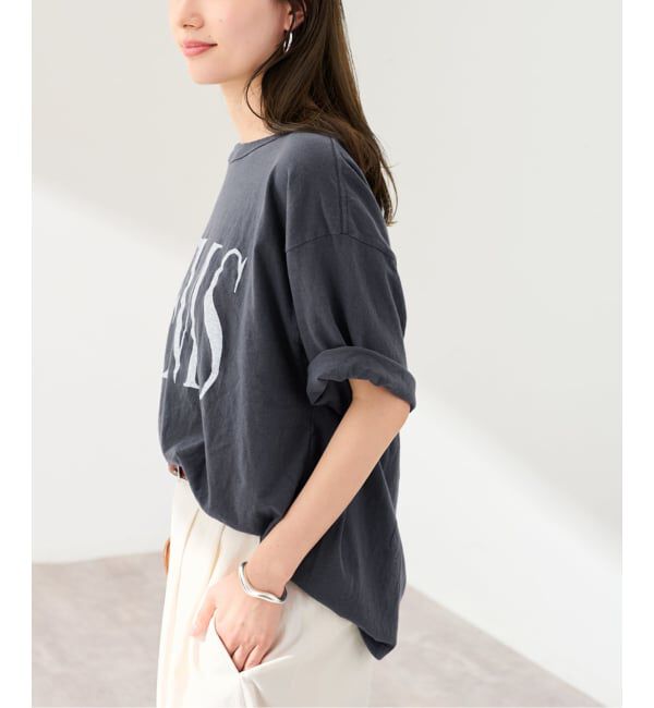 FRAMeWORK「≪WEB限定＋一部店舗 / 追加≫ラフィー天竺ネームロゴTEE 3」|Tシャツ・カットソー|