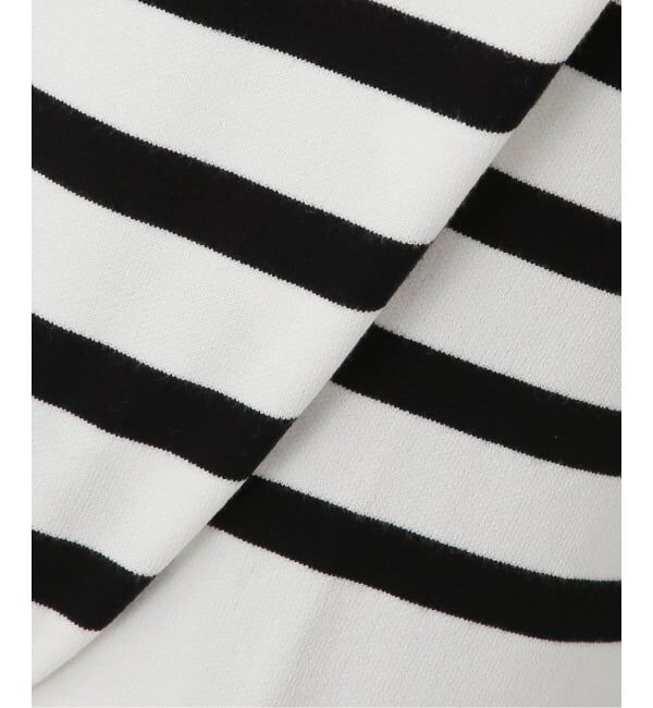 Spick and Span「《WEB限定カラー有り / 予約》ボーダーVネックニットプルオーバー」|ニット・セーター|