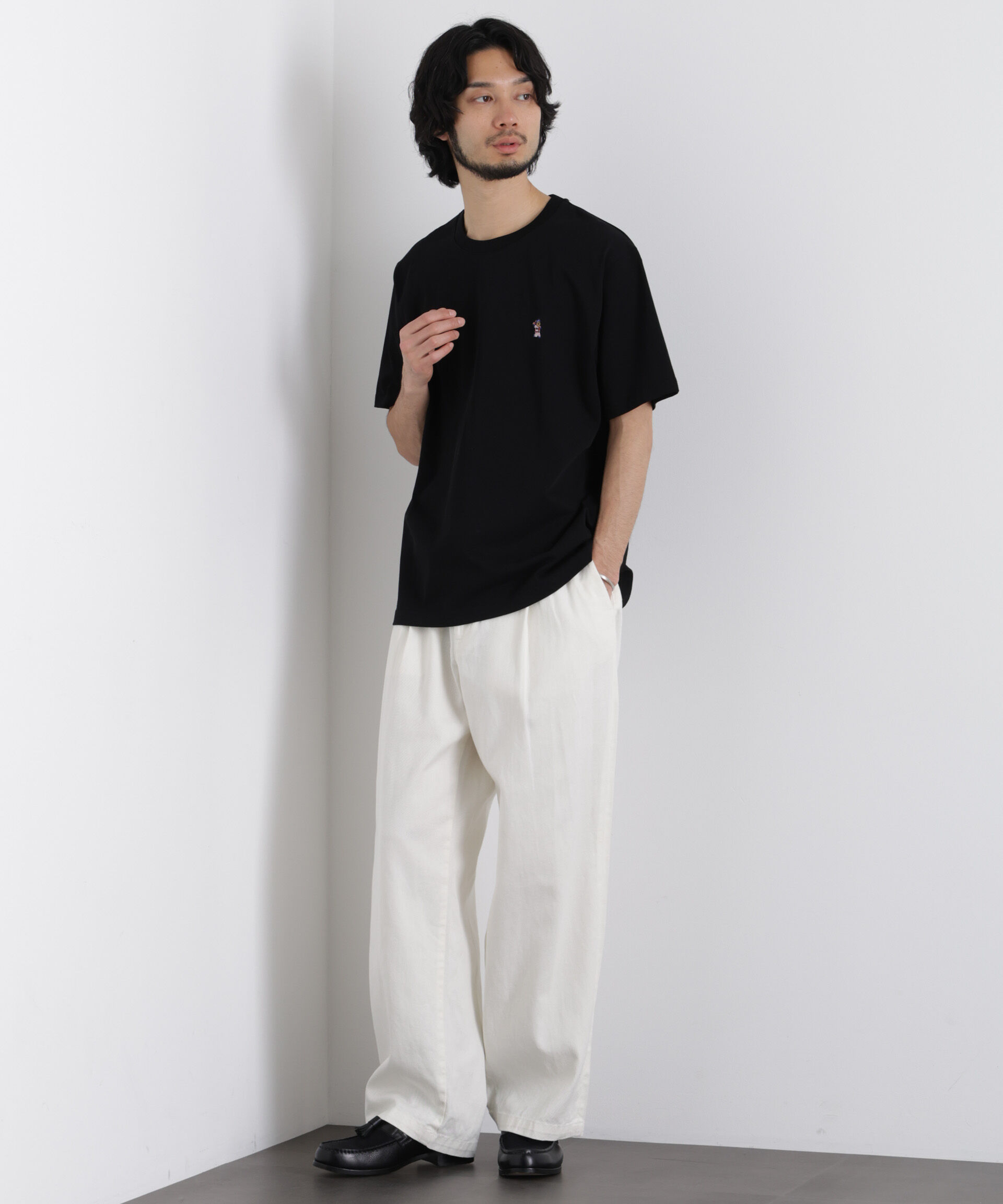 NANO universe「ナノベア Tシャツ 半袖 ベースボール」|Tシャツ・カットソー|