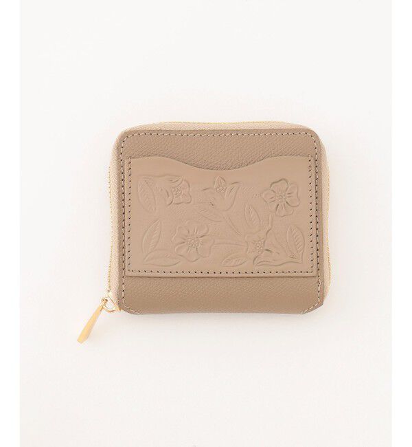 Carving Tribes「Emboss Wallet 」|財布|グレージュ