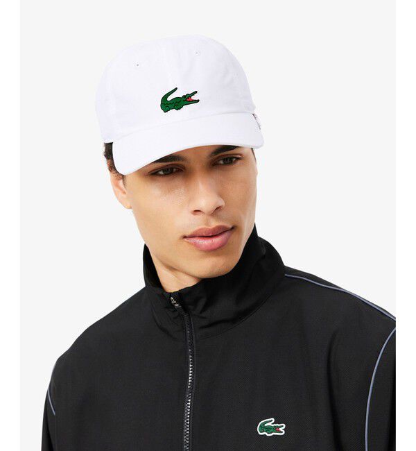 LACOSTE「「ノバク・ジョコビッチ」フロントワニロゴキャップ」|キャップ・キャスケット|