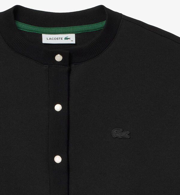 LACOSTE「ショート丈ダブルフェイスカーディガン」|カーディガン|