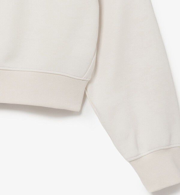 LACOSTE「ショート丈ダブルフェイスカーディガン」|カーディガン|